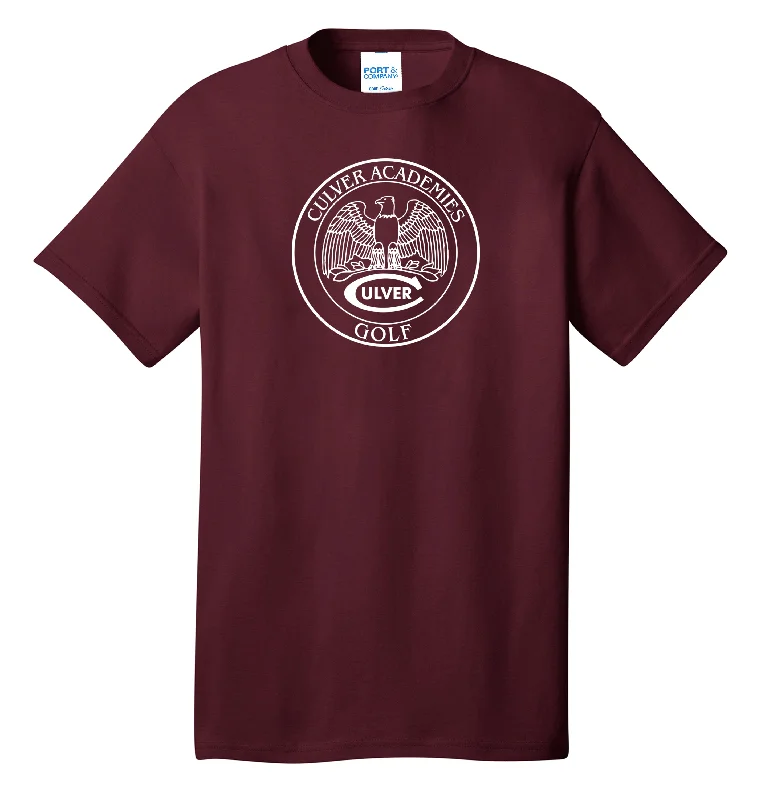 Culver Athletics Tees - Golf - Maroon