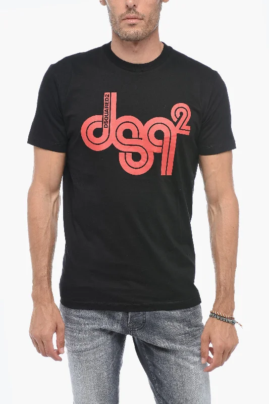 Dsquared2 Crewneck T-shirt with Logo Print