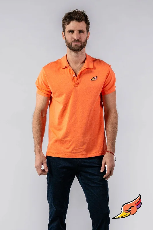 MEN'S POLO SHIRT - CORAL