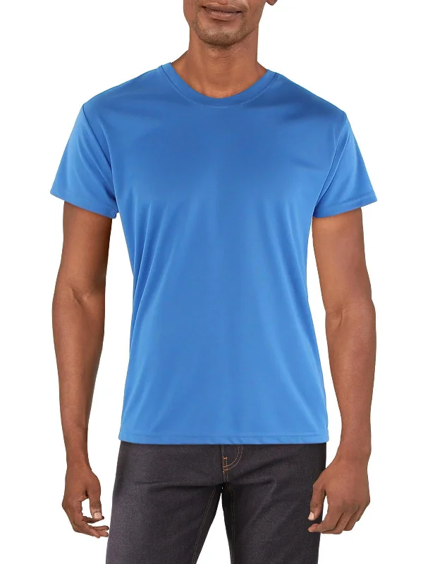 Mens Moisture Wicking Crewneck T-Shirt