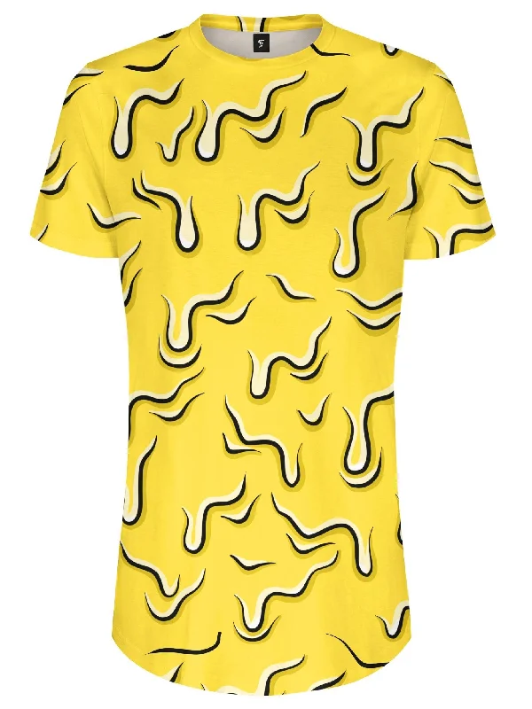 Neon Drippy (Yellow) Tall Tee