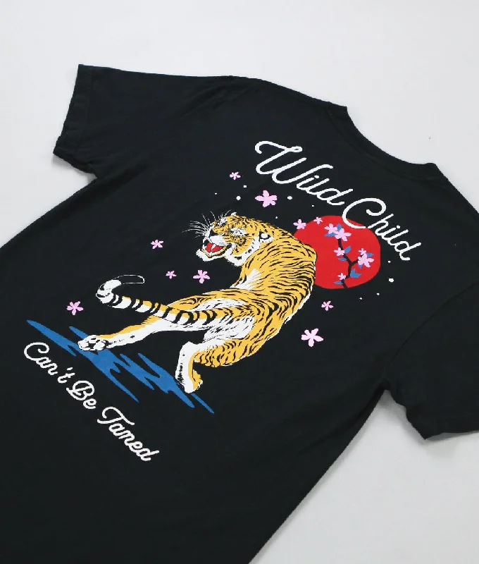 Wild Child Tiger Blossom Boyfriend Tee