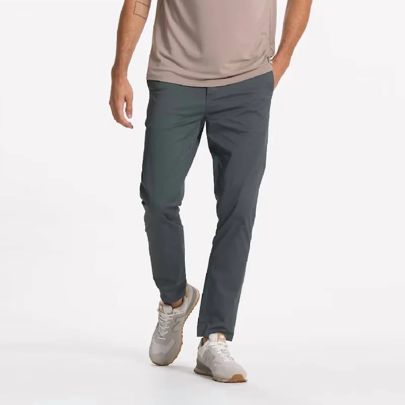 Collins Chino Pants In Smoked Beryl