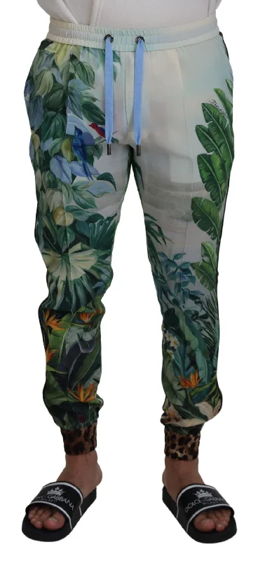 Dolce & Gabbana  Silk Statement Men's Pants