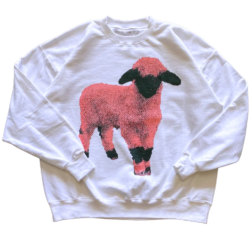 Pink Lamb Crewneck